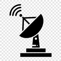 Satellite TV, TV Satellite, Satellite TV Service, HDTV icon svg