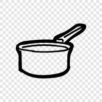 saucepan, saucepans, pan, cooking icon svg