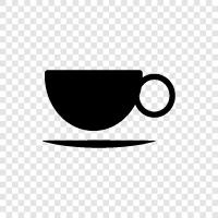saucer, mug, teacup, teapot icon svg