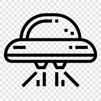 saucer, unidentified flying objects, flying objects, unidentified icon svg