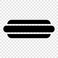 sausage, frankfurter, wiener, hamburger icon svg