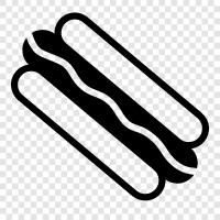 sausage, frankfurter, allbeef, wiener icon svg