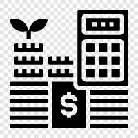 save, money, expenses, tips icon svg