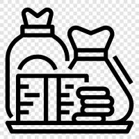 save, cut, expense, expenses icon svg