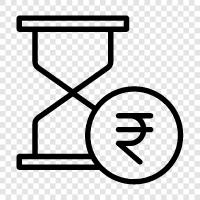 save time, time management, money management, time management tips icon svg