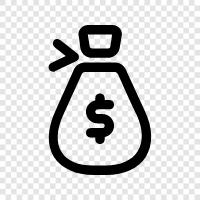 saving, investing, budgeting, spending icon svg