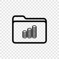 Geld sparen, Budget, TrackingAusgaben, Ausgaben symbol