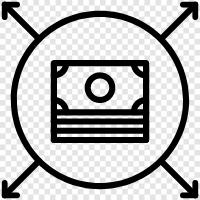 saving, budgeting, money, finances icon svg