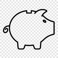 Savings Bank, Savings Account, Bank Account, Credit Card icon svg