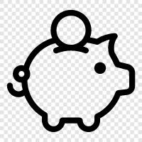 Savings, Invest, Retirement, Babies icon svg