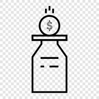 savings, checking, savings account, IRA icon svg