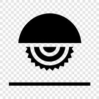 Saw Blade, Saw Horses, Saw Blades, Sawmill icon svg