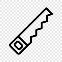 saw blade, hacksaw, woodworking, carpentry icon svg