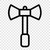 saw, axe, adze, chisel icon svg