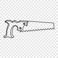saws, sawing, saws for wood, saw blade icon svg