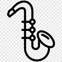 Saxophone music, Saxophone players, Saxophone recordings, Saxophone icon svg