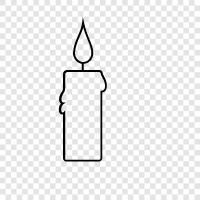 Scented Candles, Candles by the Foot, Candles for, Candle icon svg