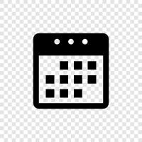 scheduling, event, appointment, diary icon svg