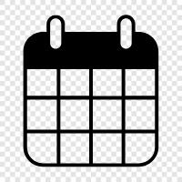 scheduling, event, appointment, diary icon svg