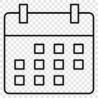 Terminplanung, Termine, Tagebuch, Planer symbol