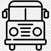 School Bus Driver, School Bus Rides, School Bus Safety, School Bus icon svg