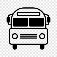 School Buses, School Transportation, School Bus Drivers, School Bus Rides icon svg