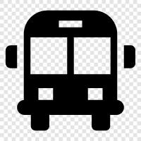 School Buses, School Transportation, K12 School Transportation, School Bus icon svg