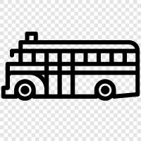 School Buses, School Transportation, School Bus Safety, School Bus Drivers icon svg