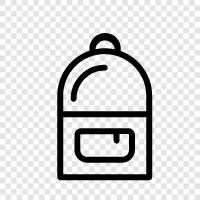 school, back to school, backpacks, school supplies icon svg