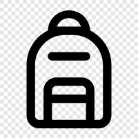 school, backpack, school supplies, back to school icon svg