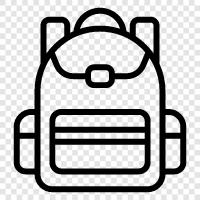 school, backpack, school supplies, back to school icon svg