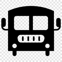 School, Bus, Transportation, School Supplies icon svg