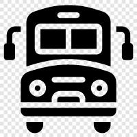 School, Transportation, Bus, School Bus Driver icon svg