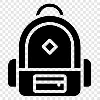 school, backpack, school supplies, back to school icon svg