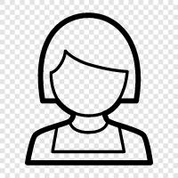 school, girl, virgin, uniform icon svg