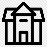 school, school building construction, school construction, school construction contractors icon svg