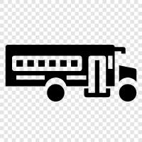 School Transportation, Transportation for Schools, School Buses, School Bus Drivers icon svg