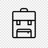 school, student, backpack, school supplies icon svg