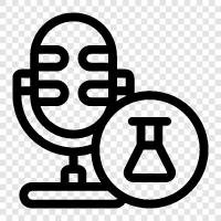 Science fiction, Science education, Science experiments, Science news icon svg