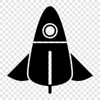 science, space, technology, payload icon svg