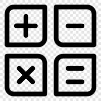 scientific calculator, calculator software, graphing calculator, scientific calculator software icon svg