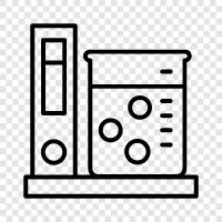 scientific, research, equipment, tools icon svg