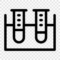 wissenschaftliche, analytische, Prozess, Ausrüstung symbol