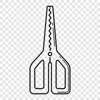 scissors, hair, hair salon, hair cut icon svg