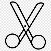 scissors, cut, knife, blades icon svg