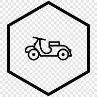 Roller, Motorrad, Moped, Italienisch symbol