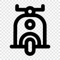 scooter, motor, engine, vehicle icon svg