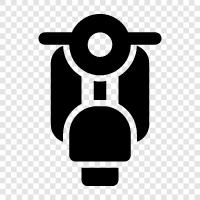 scooter, Vespa icon svg