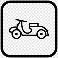 Roller, Motorräder, Vespa, vintage symbol