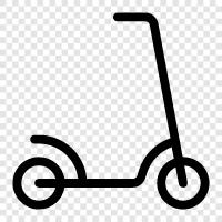 scooters, electric scooters, Mini scooters, Razor scooters icon svg